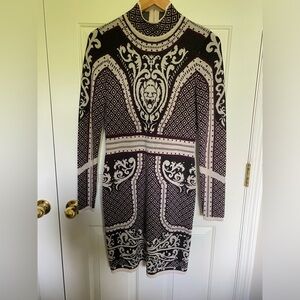 Rachel Roy 100% Merino Wool Lion Dres